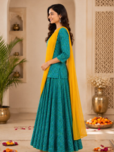 Meera with Green