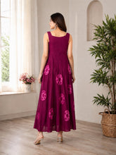 Shimmer silk frock