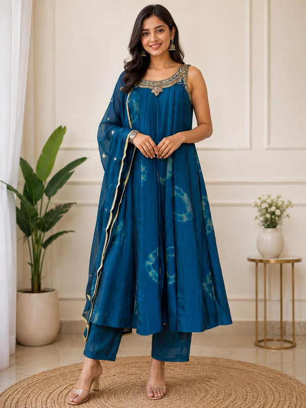 Saira Teal Blue