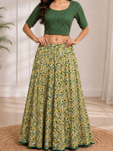 Lemon Yellow Floral Print