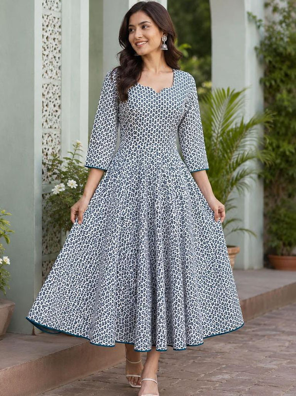 White Cotton Frock