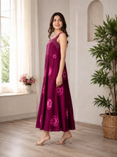 Shimmer silk frock